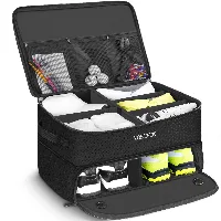 Waterproof Golf Trunk Organizer, ventilated shoe bay