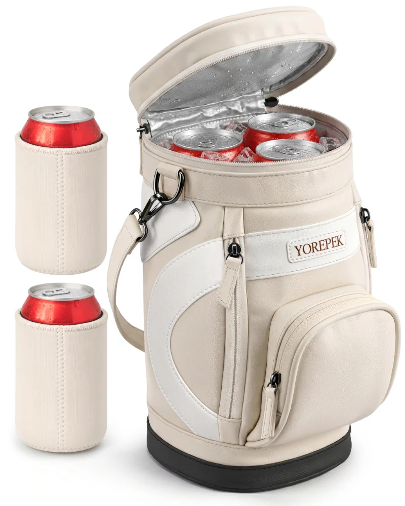 Yorepek Golf Cooler Bag, Beige