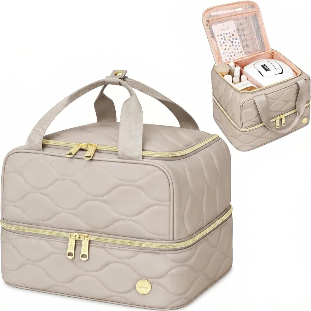 Yorepek Nail Polish Organizer Case Bag