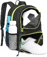 Soccer Backpack, 28 litres, Large, Black