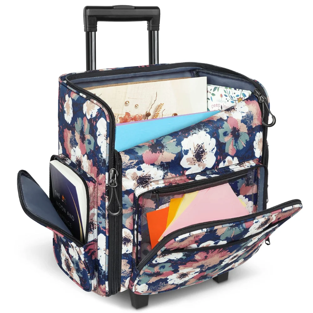 Yorepek Rolling Craft Bag, 40 litres