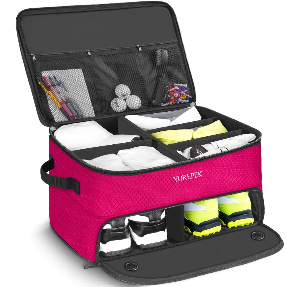 Yorepek 2 Layer Golf Trunk Bag Organizer