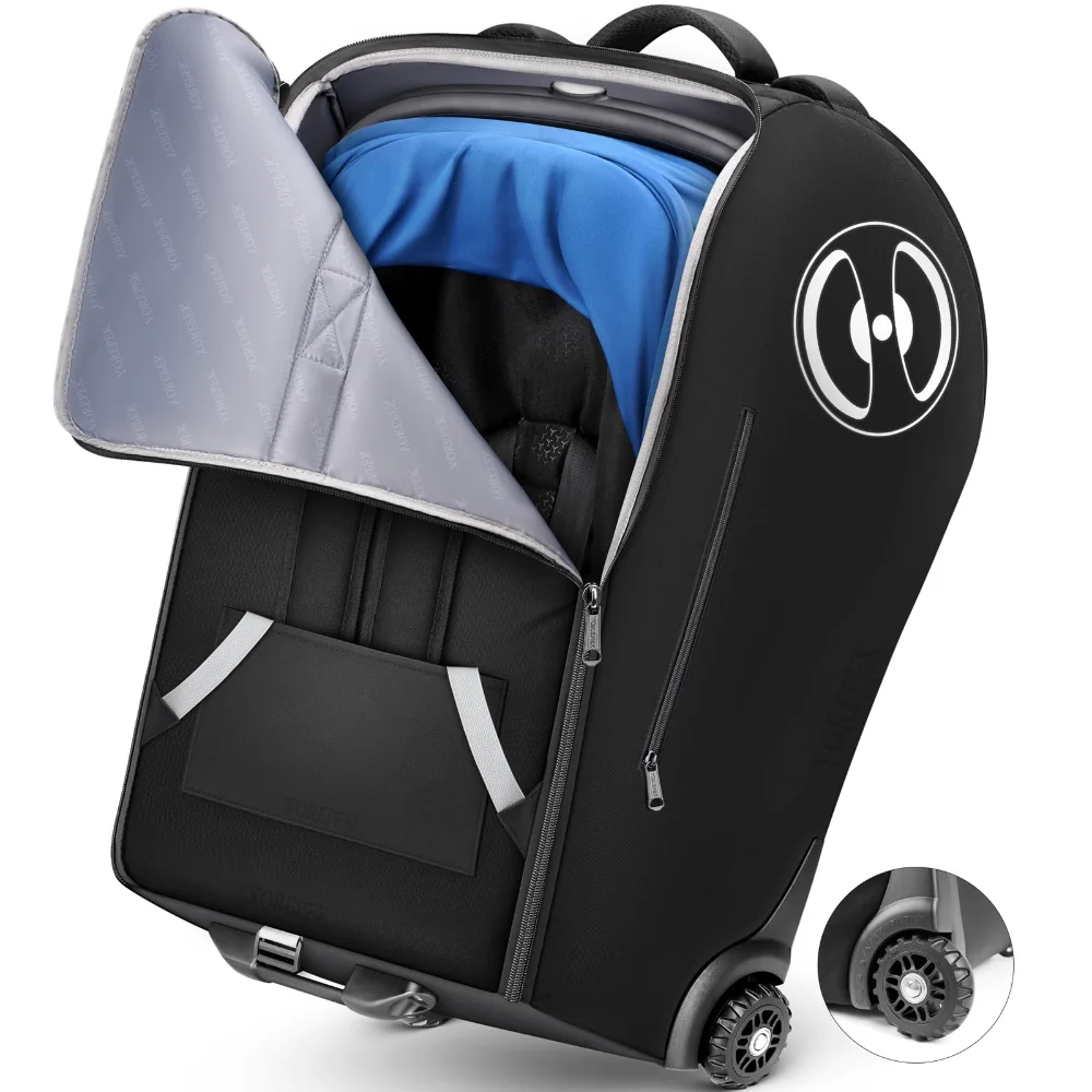 Yorepek Infant Car Seat Travel Bag, Black