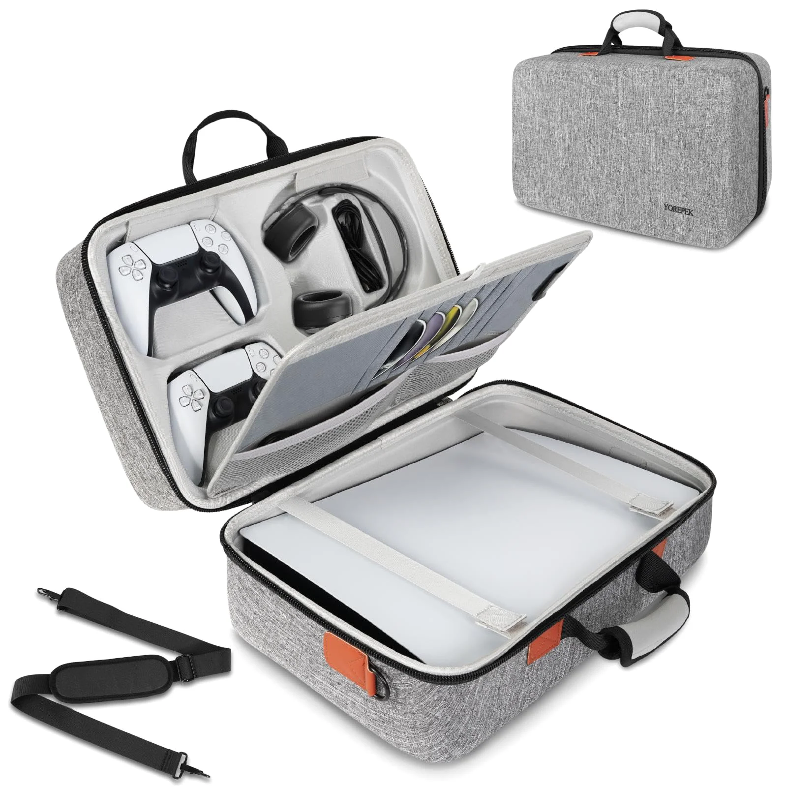 Yorepek Hard Shell Travel Case for PS5