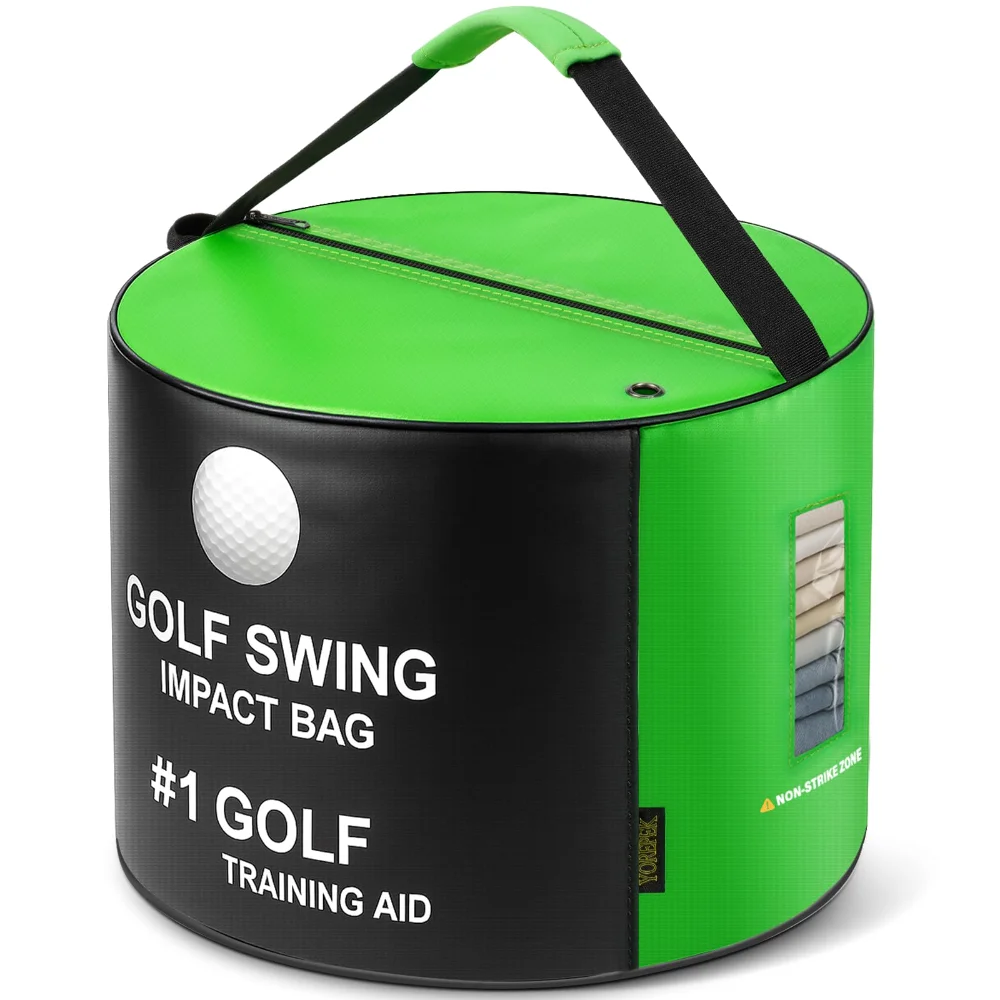 Yorepek Golf Impact Bag, Green