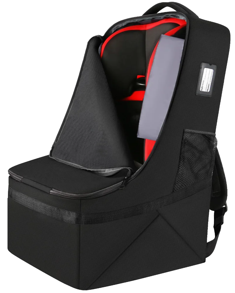 Yorepek Padded Car Seat Travel Bag, Black