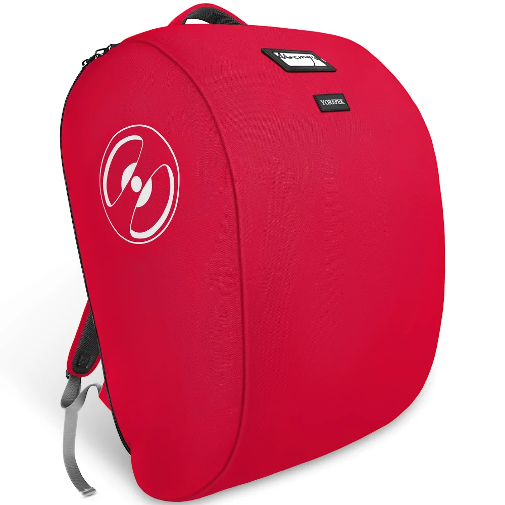 Yorepek Padded Car Seat Stroller Travel Bag, Large, Red