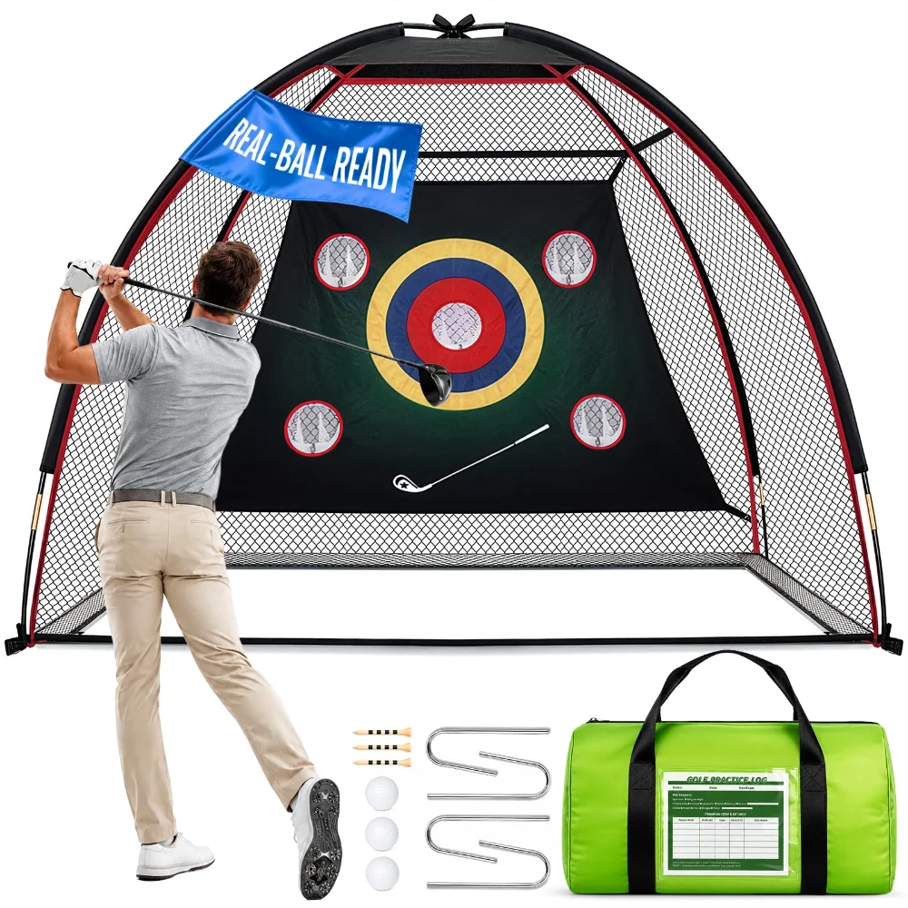 Yorepek Golf Practice Net, Black