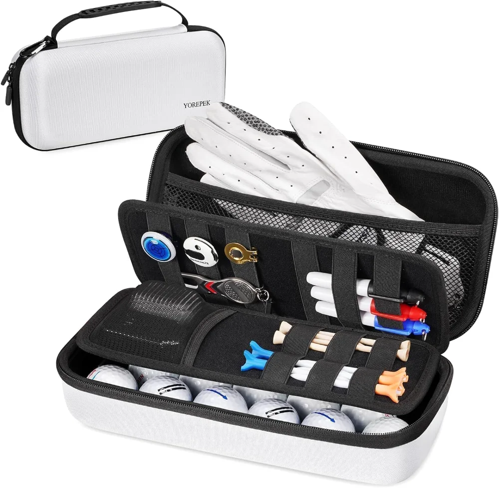 Yorepek Golf Glove Holder, White