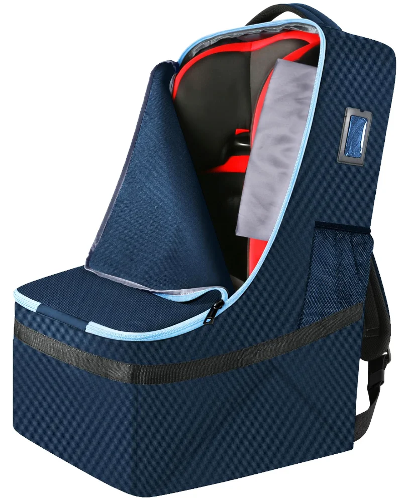 Yorepek Padded Car Seat Travel Bag, Blue