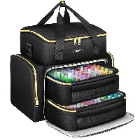 Extra Large Nail Polish Organizer Case, holds 96+ bottles