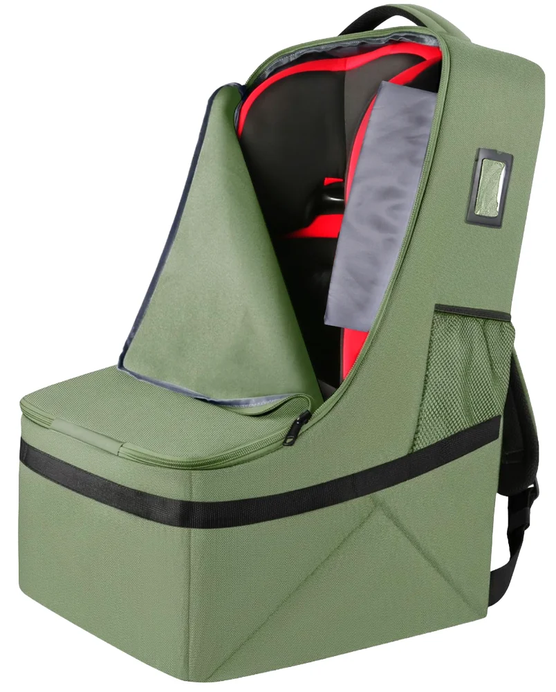 Yorepek Padded Car Seat Bag, Olive